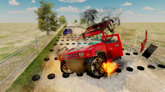 اسکرین شات بازی 100+ Bumps Speed Car Crash Engine Challenge 6