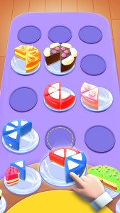اسکرین شات 2 بازی Cake Sort Puzzle 3D