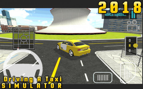 اسکرین شات بازی Driving a Taxi Simulator 2018 7