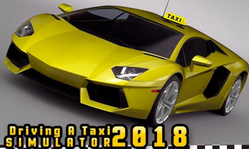 اسکرین شات بازی Driving a Taxi Simulator 2018 1