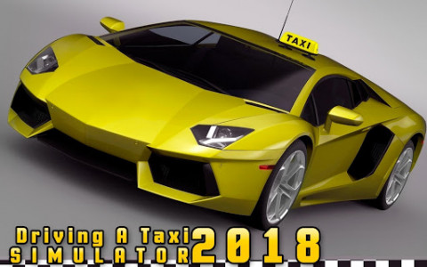 اسکرین شات بازی Driving a Taxi Simulator 2018 5