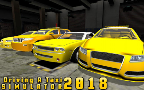 اسکرین شات بازی Driving a Taxi Simulator 2018 6