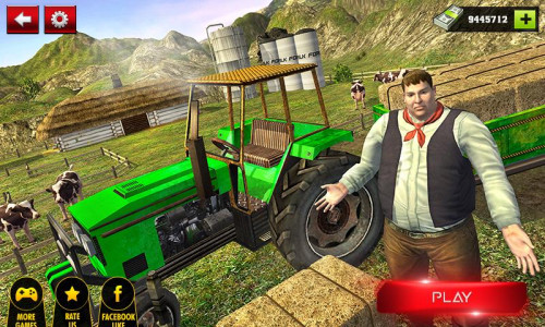 اسکرین شات بازی Offroad Tractor Farmer Simulat 1
