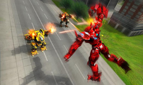 اسکرین شات بازی Monster Robot Hero City Battle 5