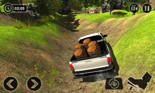 اسکرین شات بازی Offroad Hilux Pickup Truck Dri 2