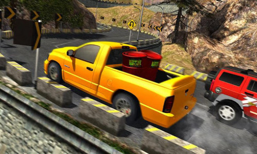 اسکرین شات بازی Uphill Cargo Pickup Truck Driving Simulator 2017 5