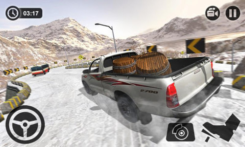 اسکرین شات بازی Uphill Cargo Pickup Truck Driving Simulator 2017 3