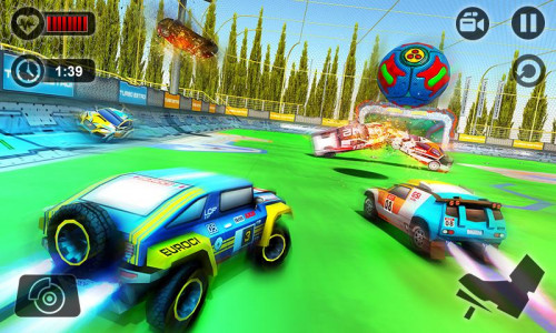 اسکرین شات بازی Rocket Car Soccer League: Car  2