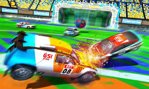 اسکرین شات بازی Rocket Car Soccer League: Car  4