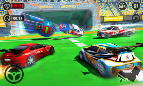 اسکرین شات بازی Rocket Car Soccer League: Car Wars 2018 3