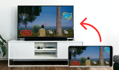 اسکرین شات 1 برنامه Play Games on TV with Phone
