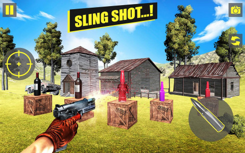 اسکرین شات 1 بازی Sniper Gun Bottle Shooter 2023