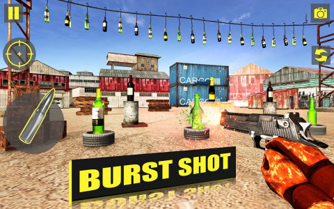 اسکرین شات 2 بازی Sniper Gun Bottle Shooter 2023