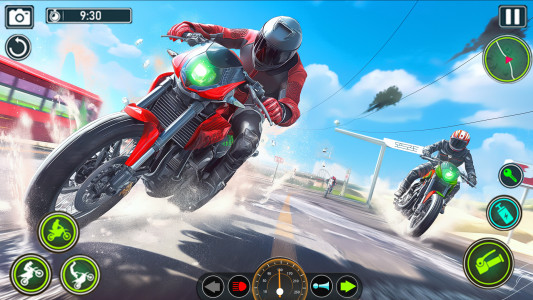 اسکرین شات بازی Motorcycle Race Bike Game 3