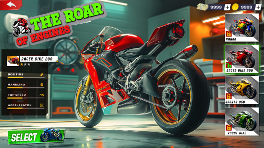 اسکرین شات بازی Motorcycle Race Bike Game 2