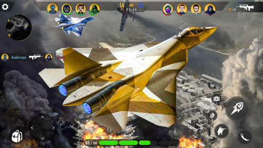 اسکرین شات بازی Fighter Jet Games Warplanes 4