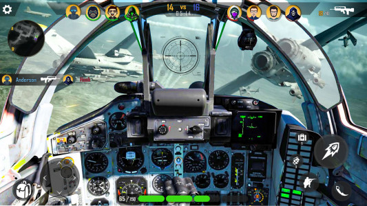 اسکرین شات بازی Fighter Jet Games Warplanes 2