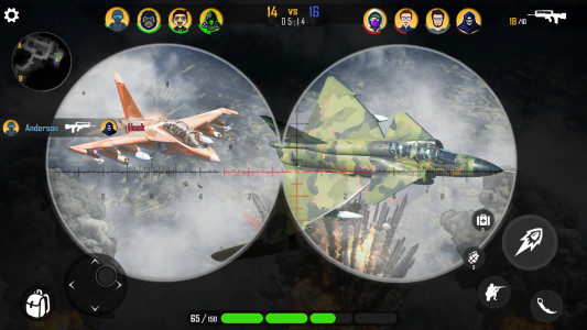 اسکرین شات بازی Fighter Jet Games Warplanes 3