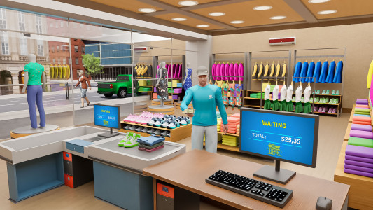 اسکرین شات بازی Clothing Store Simulator Games 2