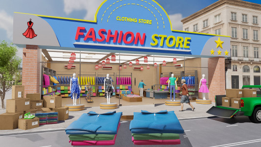 اسکرین شات بازی Clothing Store Simulator Games 3