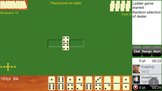 اسکرین شات بازی Dominoes Club 1