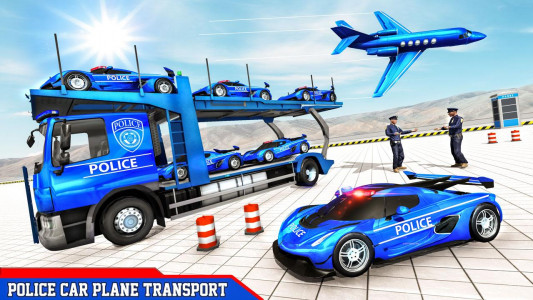 اسکرین شات بازی Police Car Transporters Games 1