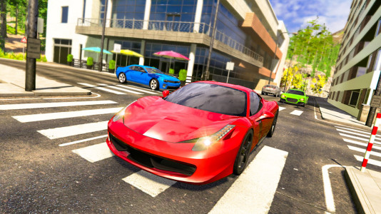 اسکرین شات برنامه Sports Car Racing Games 2