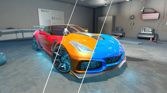 اسکرین شات برنامه Sports Car Racing Games 1