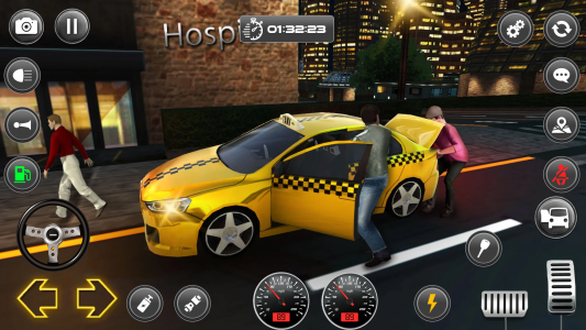 اسکرین شات بازی Crazy Car Taxi Simulator 6