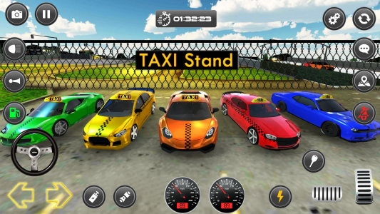 اسکرین شات بازی Crazy Car Taxi Simulator 8