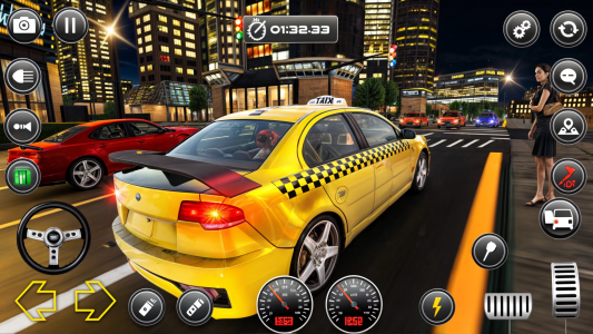 اسکرین شات 4 بازی Crazy Car Taxi Simulator