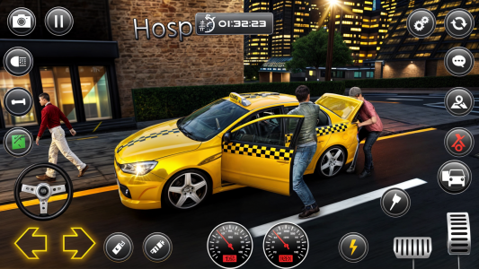 اسکرین شات بازی Crazy Car Taxi Simulator 6