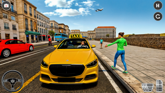 اسکرین شات بازی Crazy Car Taxi Simulator 1