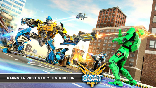 اسکرین شات بازی Goat Robot Car Transform Games 5
