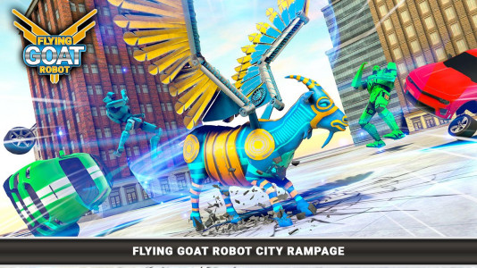 اسکرین شات بازی Goat Robot Car Transform Games 3