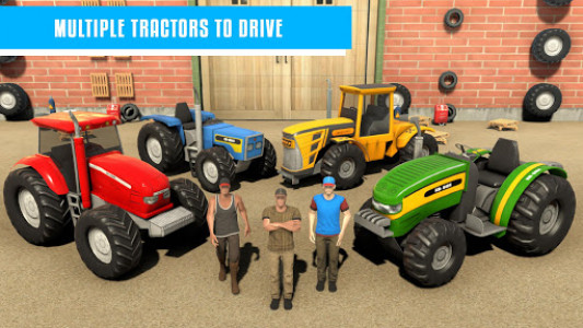 اسکرین شات برنامه Mega Ramp Stunts Racing games: New Tractor games 8