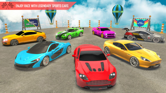 اسکرین شات برنامه Crazy Ramp Stunt: Car Games 4
