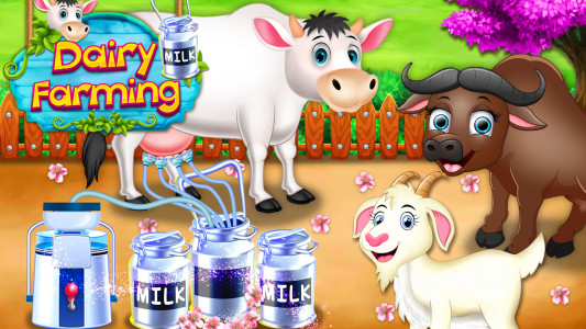 اسکرین شات 5 بازی Dairy Farming: A Milking Game