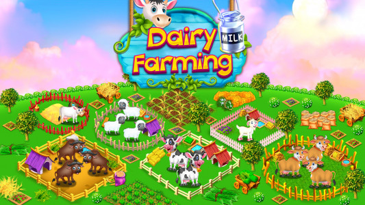 اسکرین شات 3 بازی Dairy Farming: A Milking Game