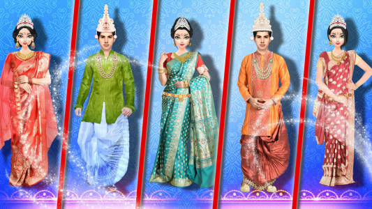 اسکرین شات 2 برنامه East Indian Wedding Fashion