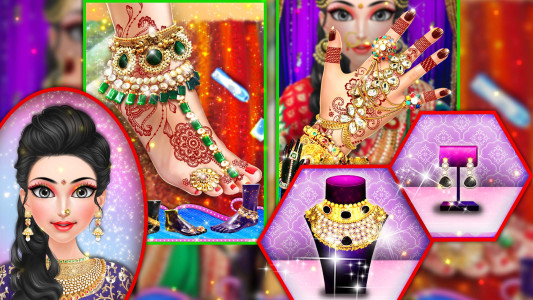 اسکرین شات 2 برنامه Cute Girl Wedding Game