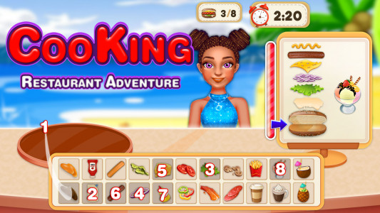 اسکرین شات 4 بازی Cooking Madness- Cooking Games