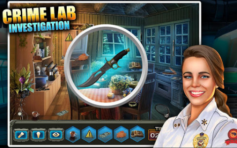 اسکرین شات بازی 100 levels hidden objects free : Criminal Lab 2