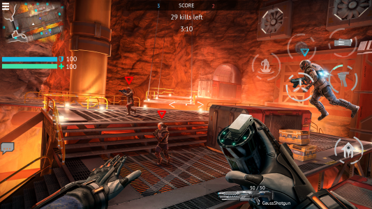 اسکرین شات بازی Infinity Ops: Cyberpunk FPS 4