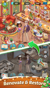 اسکرین شات 4 بازی Seaside Escape®: Merge & Story