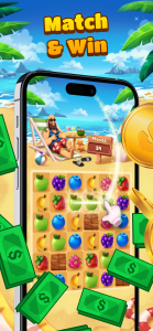 اسکرین شات 2 بازی Tropical Crush: Win Cash Prize