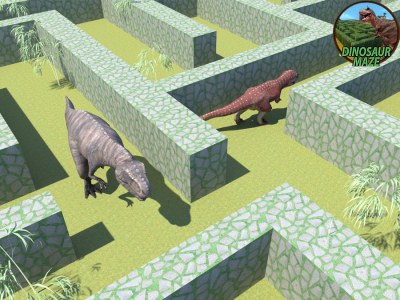 اسکرین شات بازی Real Dinosaur Maze Runner Simulator 2021 8