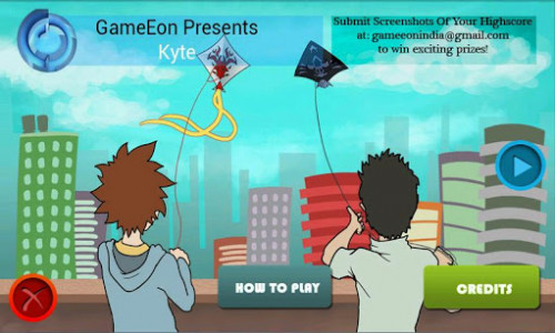 اسکرین شات بازی Kyte - Kite Flying Battle Game 1