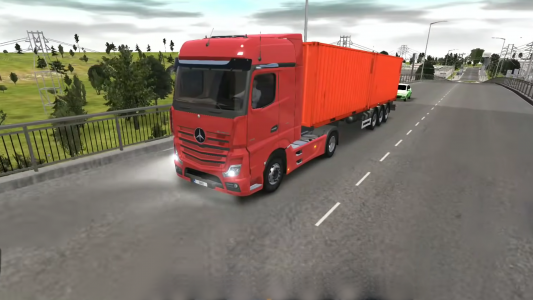 اسکرین شات بازی Euro Truck Simulator Game 4