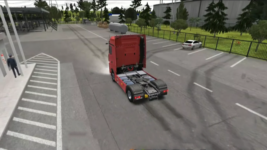 اسکرین شات بازی Euro Truck Simulator Game 3